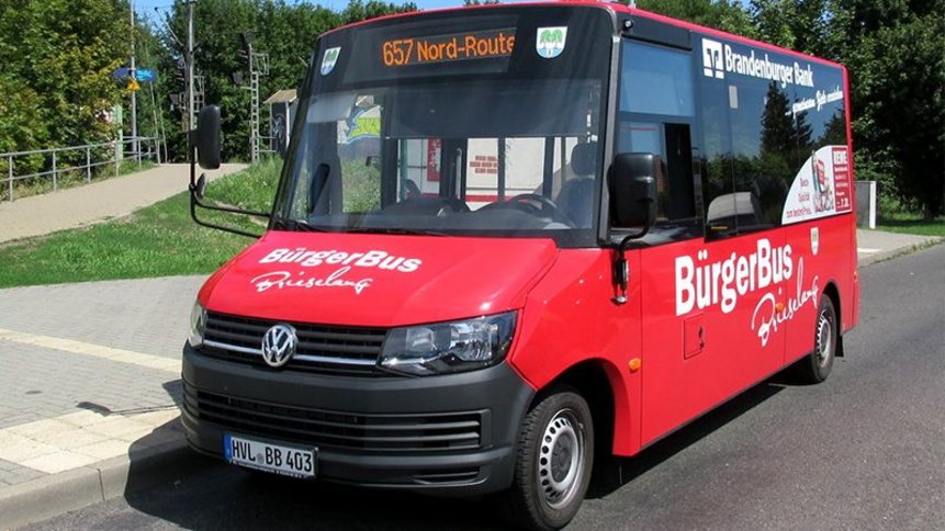 Bild zeigt Bürgerbus Brieselang