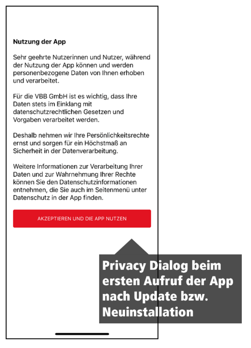 Die Grafik zeigt einen Screenshot aus der VBB-App Bus&Bahn.