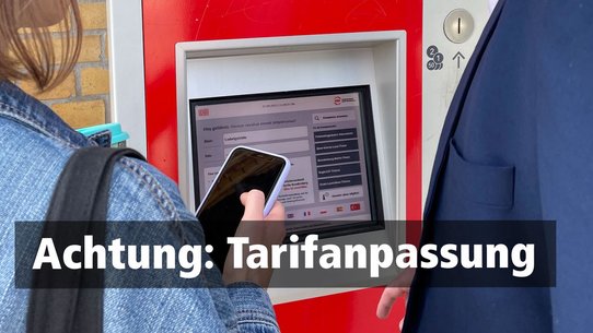 Tarifanpassung ab dem 1. Januar 2025