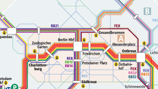 Alle Regionalbahn-Linien im VBB Alle Regionalbahn-Linien